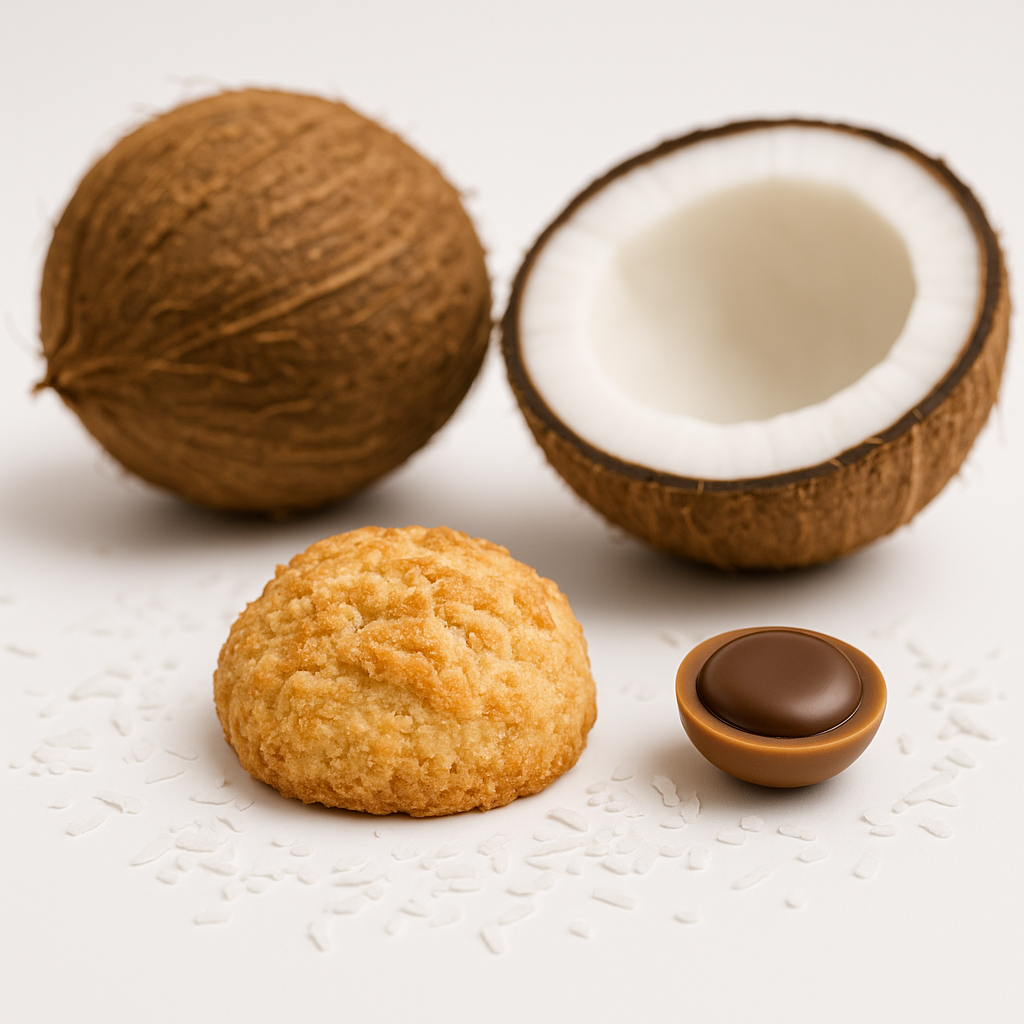 Kokosmakronen 6 Stk.